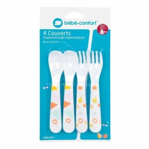 Couverts d’apprentissage 4 Pièces – Bébé Confort