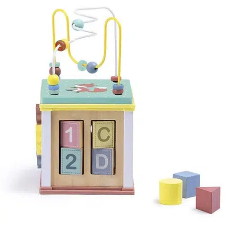 Eurekakids – Cube Multiactivités En Bois 18M+ – Image 4