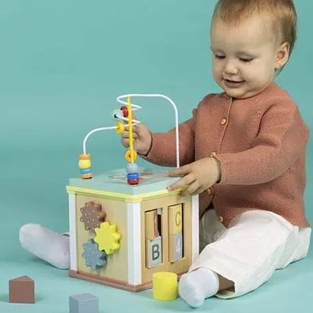 Eurekakids – Cube Multiactivités En Bois 18M+ – Image 2