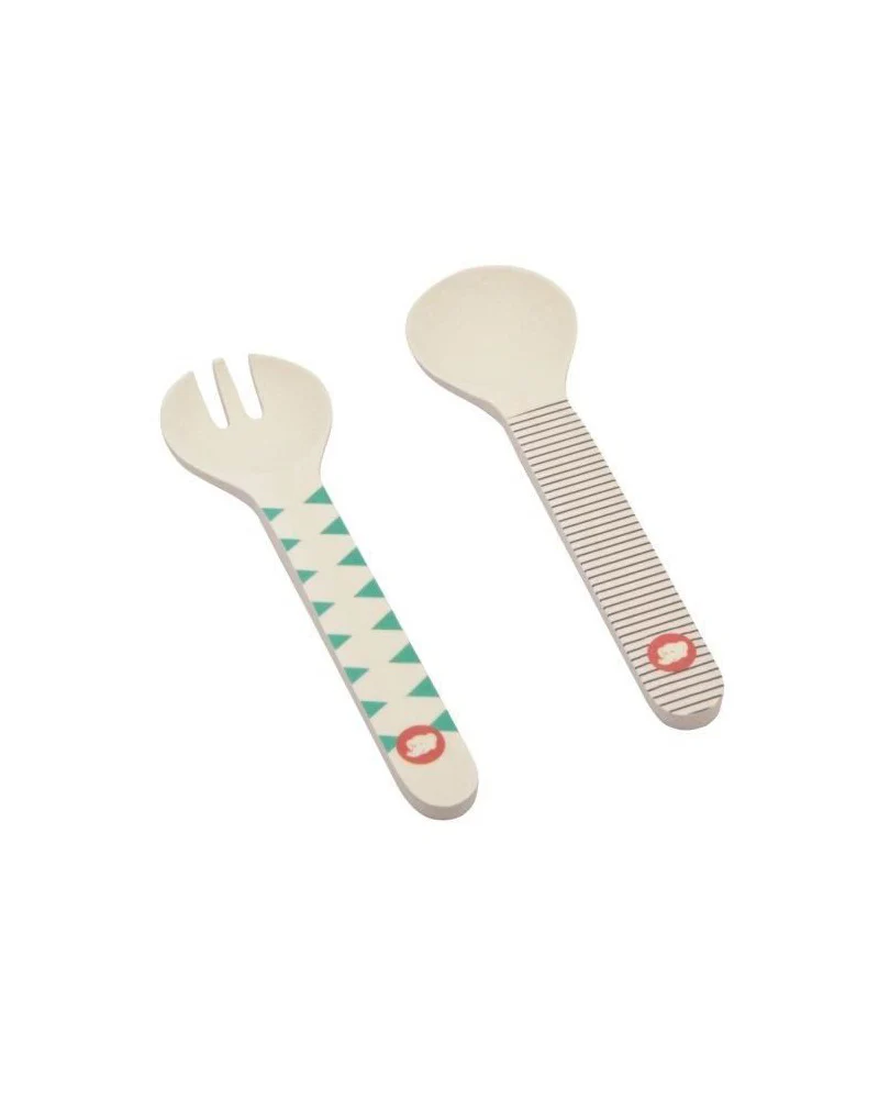 Couverts d’apprentissage en Bambou Jungle Vibes – Bébé Confort – Image 2
