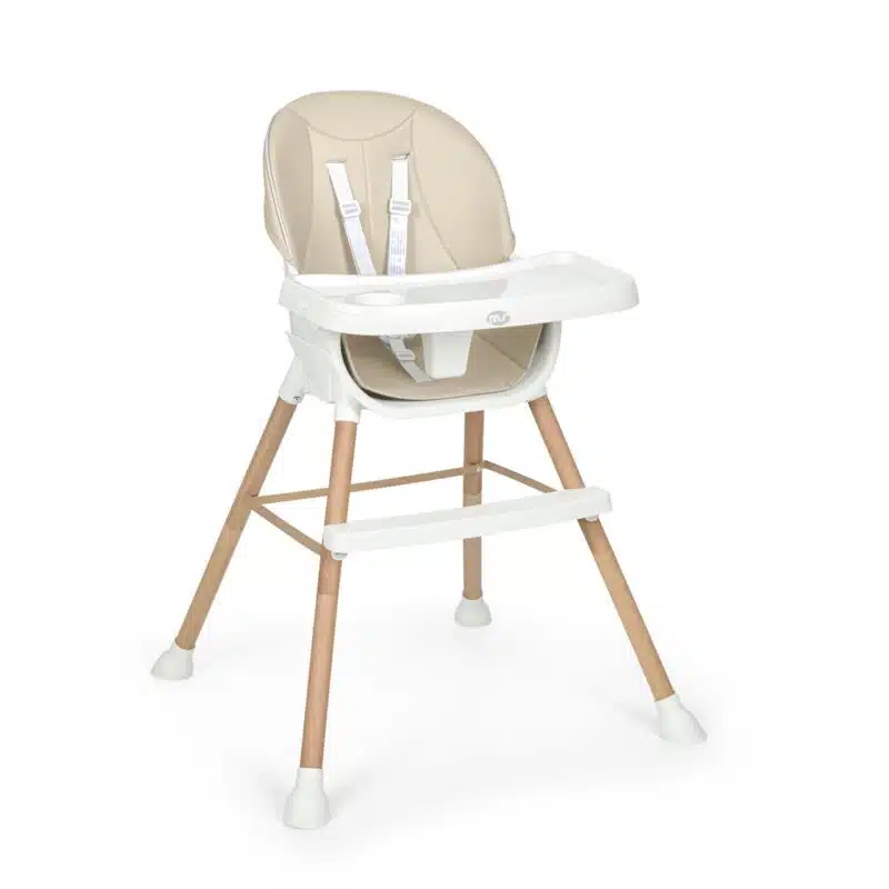 Chaise haute bébé Mika Plus beige – MS