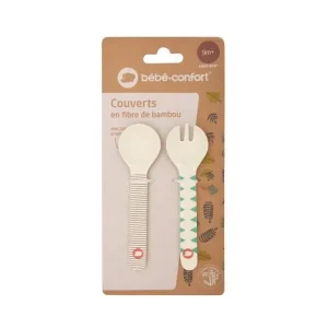 Couverts d’apprentissage en Bambou Jungle Vibes – Bébé Confort