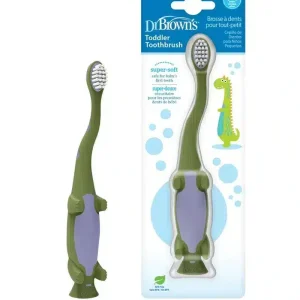 Dr. Brown&rsquo;s Brosse à dents 1-4A – Dinosaure
