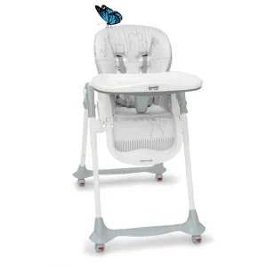 Chaise haute Convivio lapin blanc – brevi