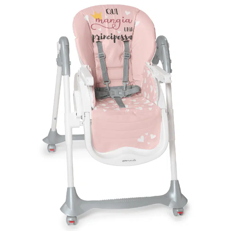 Chaise haute Convivio princesse – brevi – Image 3
