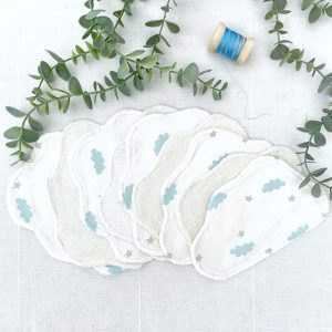 Lingettes lavables Bébé Nuage – Lot de 10