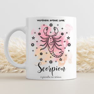 Mug – signe astrologique Scorpion