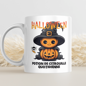 Mug Halloween🎃- Potion de citrouille quotidienne