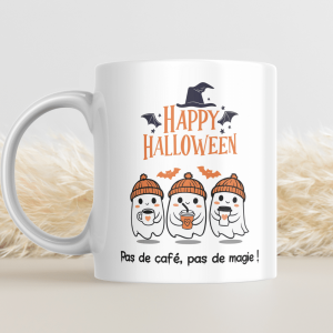 Mug Halloweenđ- Pas de cafĂ©, pas de magie