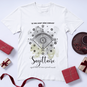 T-shirt astrologique – signe Sagittaire