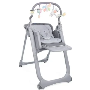 Chaise haute Polly Magic Relax Graphite – CHICCO