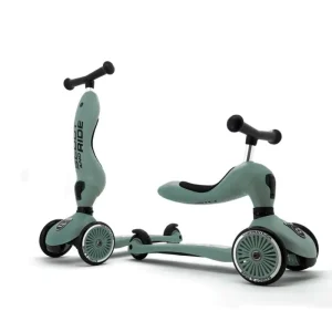 SCOOT & RIDE – TROTTINETTE HIGHWAYKICK 1 – VERT FORÊT