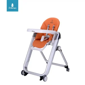 Chaise haute ERASME Orange – A Demain