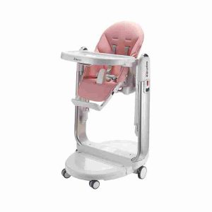 Chaise haute multifonctionnelle 3 en 1 rose – A Demain