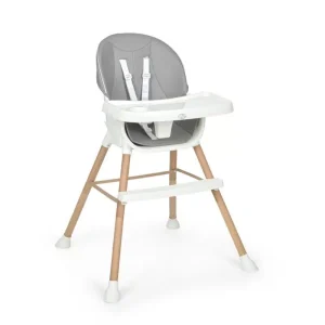 Chaise haute bébé Mika Plus Gris – MS