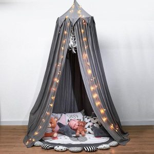 Ciel De Lit Bébé Gris