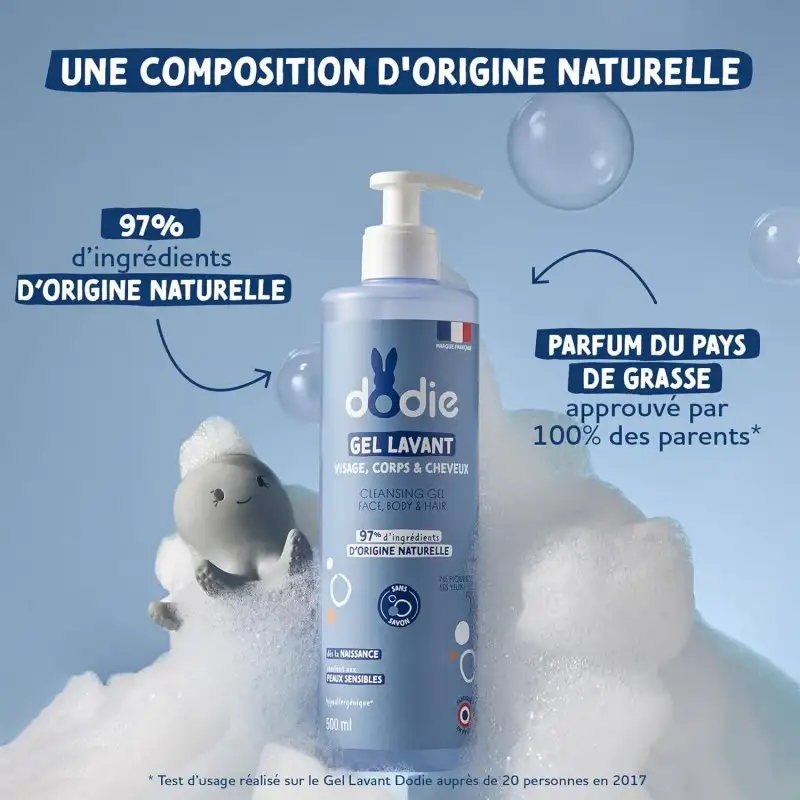 DODIE gel lavant 3en1-1L – Image 3