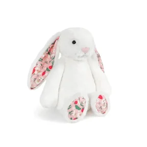 Doudou Lapin Blanc Et Rose