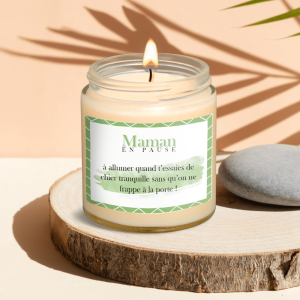 Bougie – maman en pause