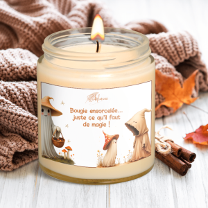 Bougie Halloween – bougie ensorcelée