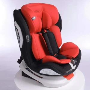 Siège auto Isofix 360 Rouge  – Burbay
