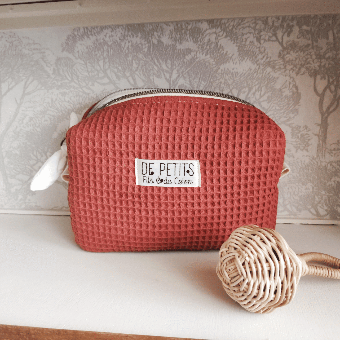 Trousse de toilette nid d’abeille – Image 5