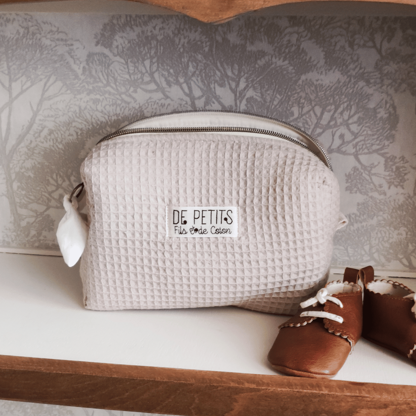 Trousse de toilette nid d’abeille – Image 6