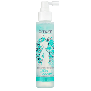 La lotion capillaire fortifiante “Mon coup de pousse” OMUM