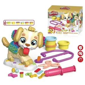 PLAY-DOH Pâte à modeler Chien – Set créatif avec 6 pots colorés