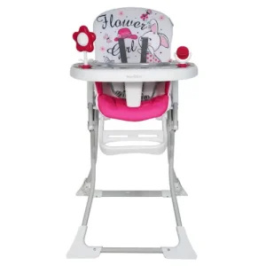 CHAISE HAUTE JUNGLE ROSE – MON BEBE