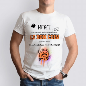 T-shirt – merci de ne pas avoir vendu notre enfant